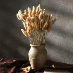 MIHUAGE 17-Inch Artificial Dried Rabbit Tail Pampas Grass Bouquet, 120-Count - Image 6
