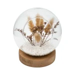 Mainstays Artificial Bunny Tail Cloche on Wooden Base, 6.5" - Image 3