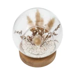Mainstays Artificial Bunny Tail Cloche on Wooden Base, 6.5" - Image 7