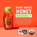 Nate's Organic Honey: 100% Pure, Raw and Unfiltered Honey - 16 fl oz Bottle - Image 7